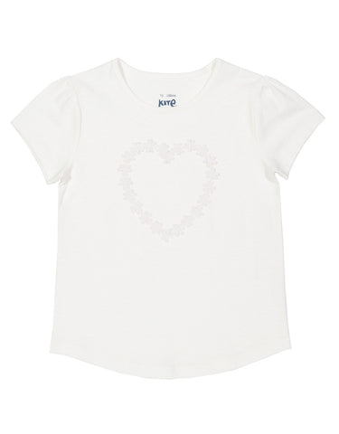 Kite Daisy Heart T Shirt