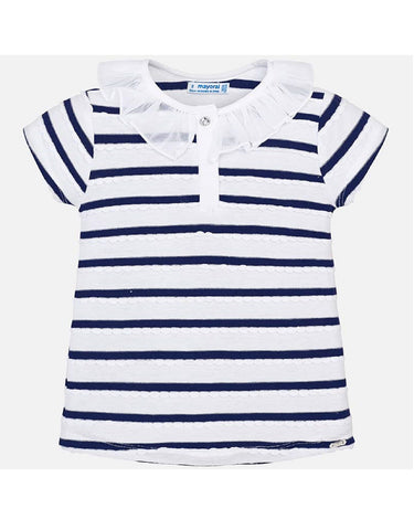 Mayoral Striped Polo