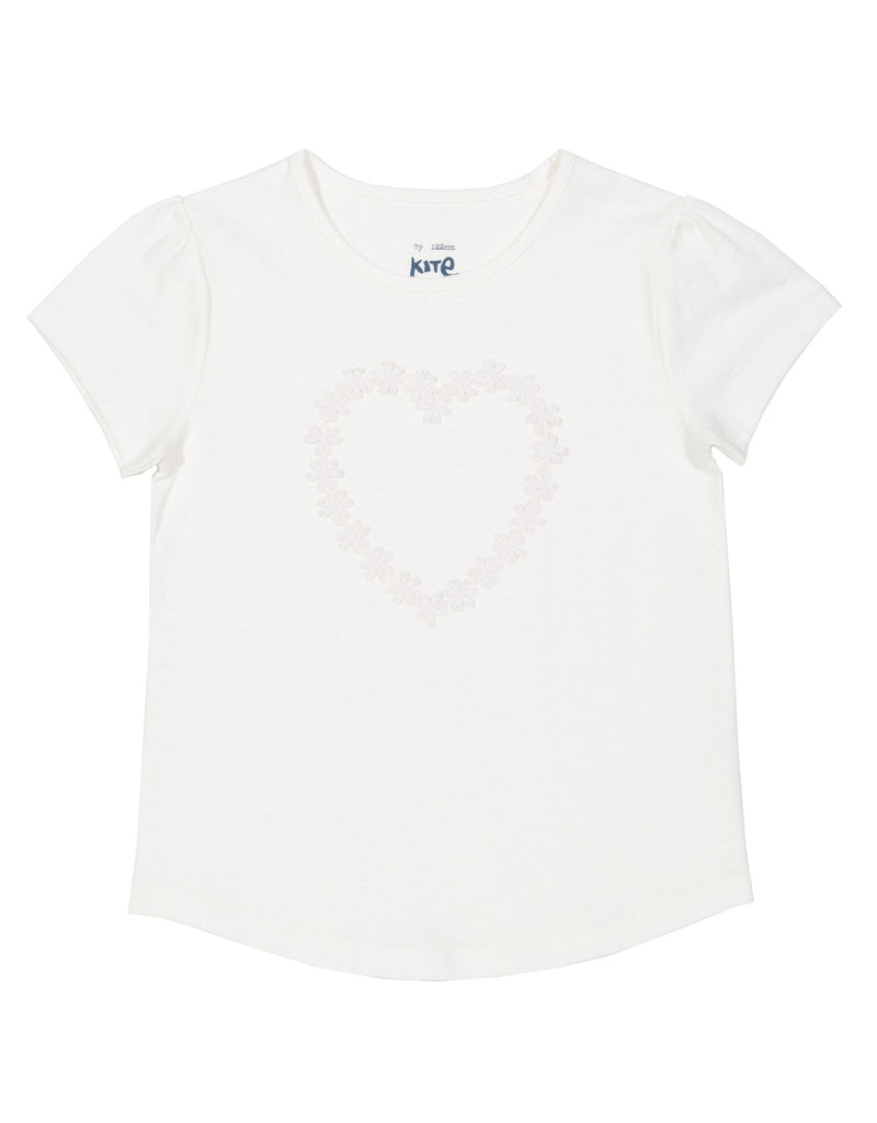 Kite Daisy Heart T Shirt