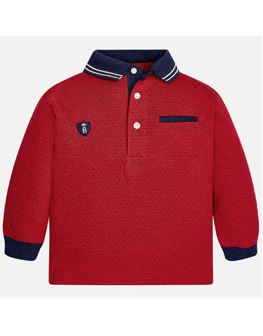 Mayoral Red Polo