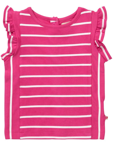 Piccalilly Pink Ruffle Vest